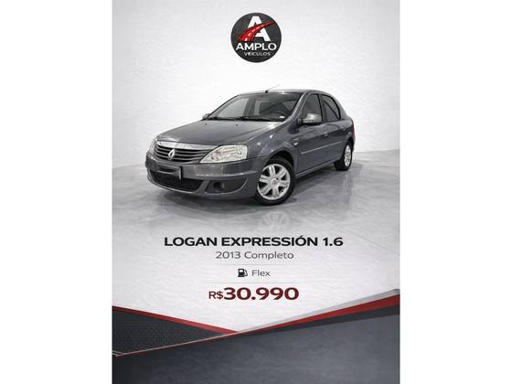RENAULT LOGAN 1.6 EXPRESSION 8V FLEX 4P MANUAL